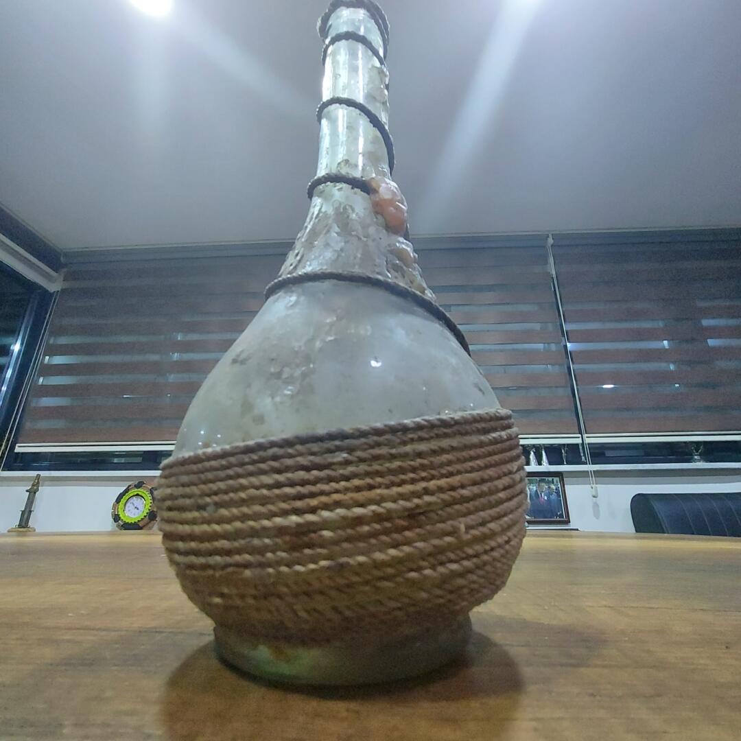 Dekoratif şişe mumluk