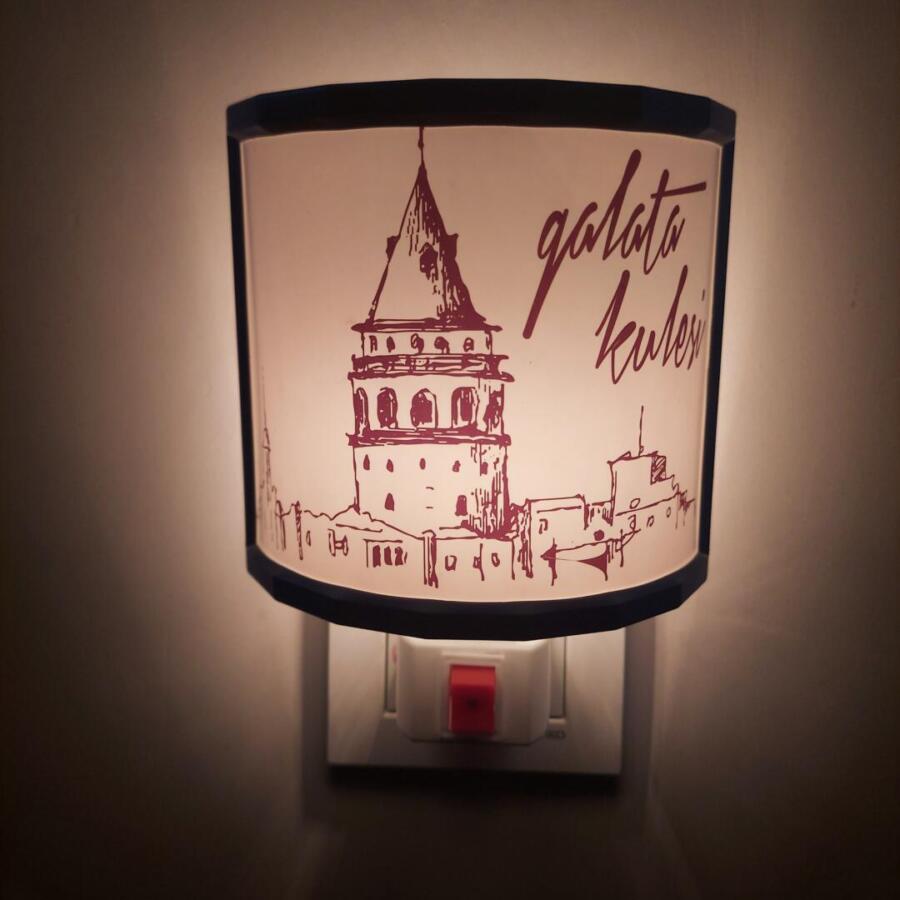 Galata kulesi temalı gece lambası