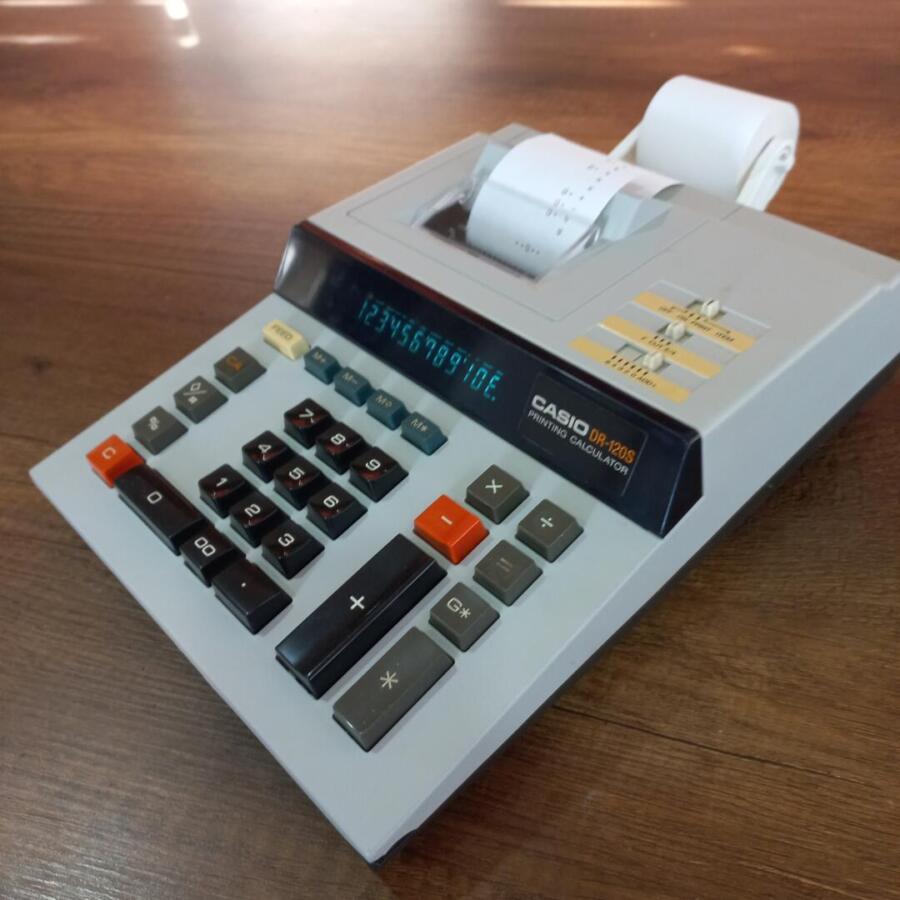 Casio DR 120 S Elektrikli hesap makinesi