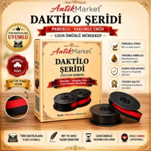 Daktilo şeridi - kutusunda